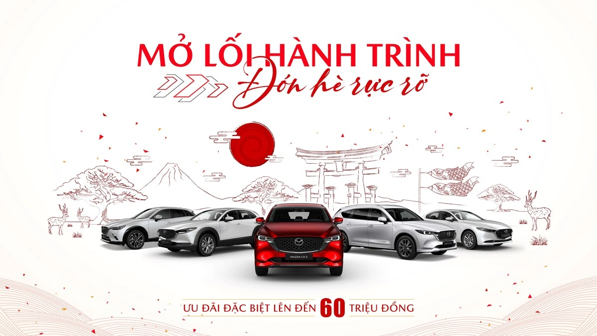 Ưu đãi lên đến 60 triệu đồng dịp hè