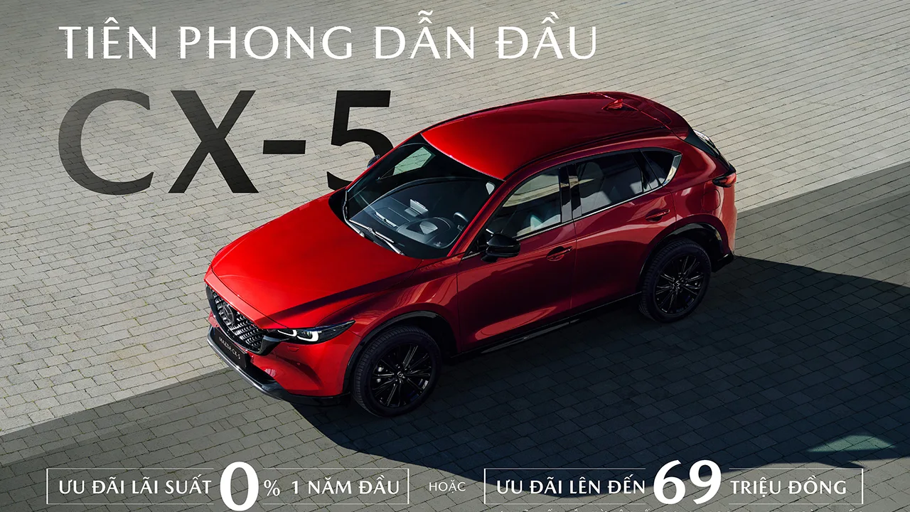 Mazda CX-5 lần đầu áp dụng ưu đãi lãi suất 0%